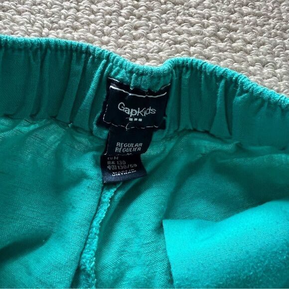 🍭6/$30 Gap Factory Green Elastic Waist Shorts - M (8) - Picture 3 of 4